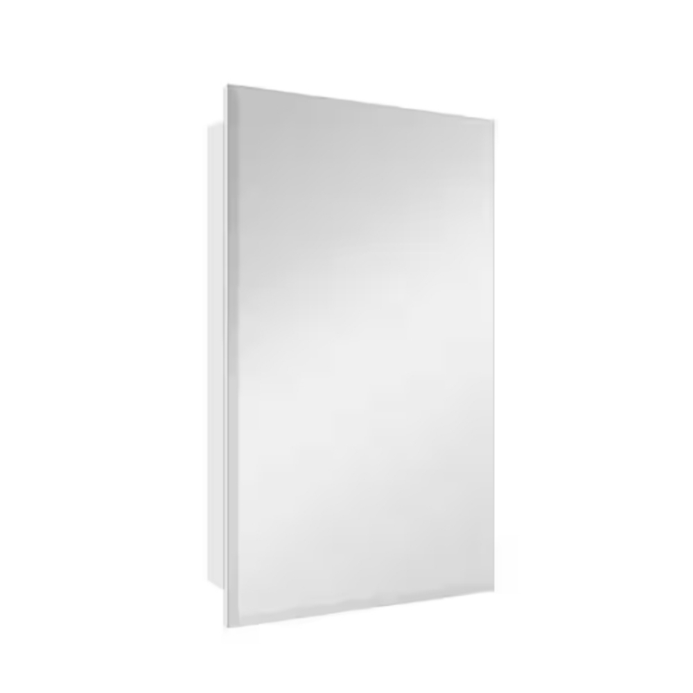 Glacier Bay Spacecab 16 in. W x 26 in. H Rectangular Frameless Medicine Cabinet